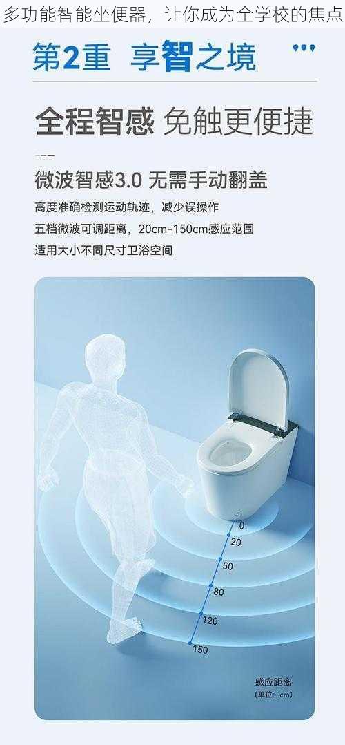多功能智能坐便器,让你成为全学校的焦点