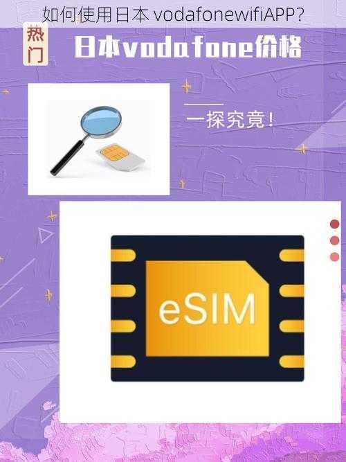 如何使用日本 vodafonewifiAPP?